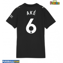 Manchester City Nathan Ake #6 Auswärtstrikot Frauen 2025-26 Kurzarm